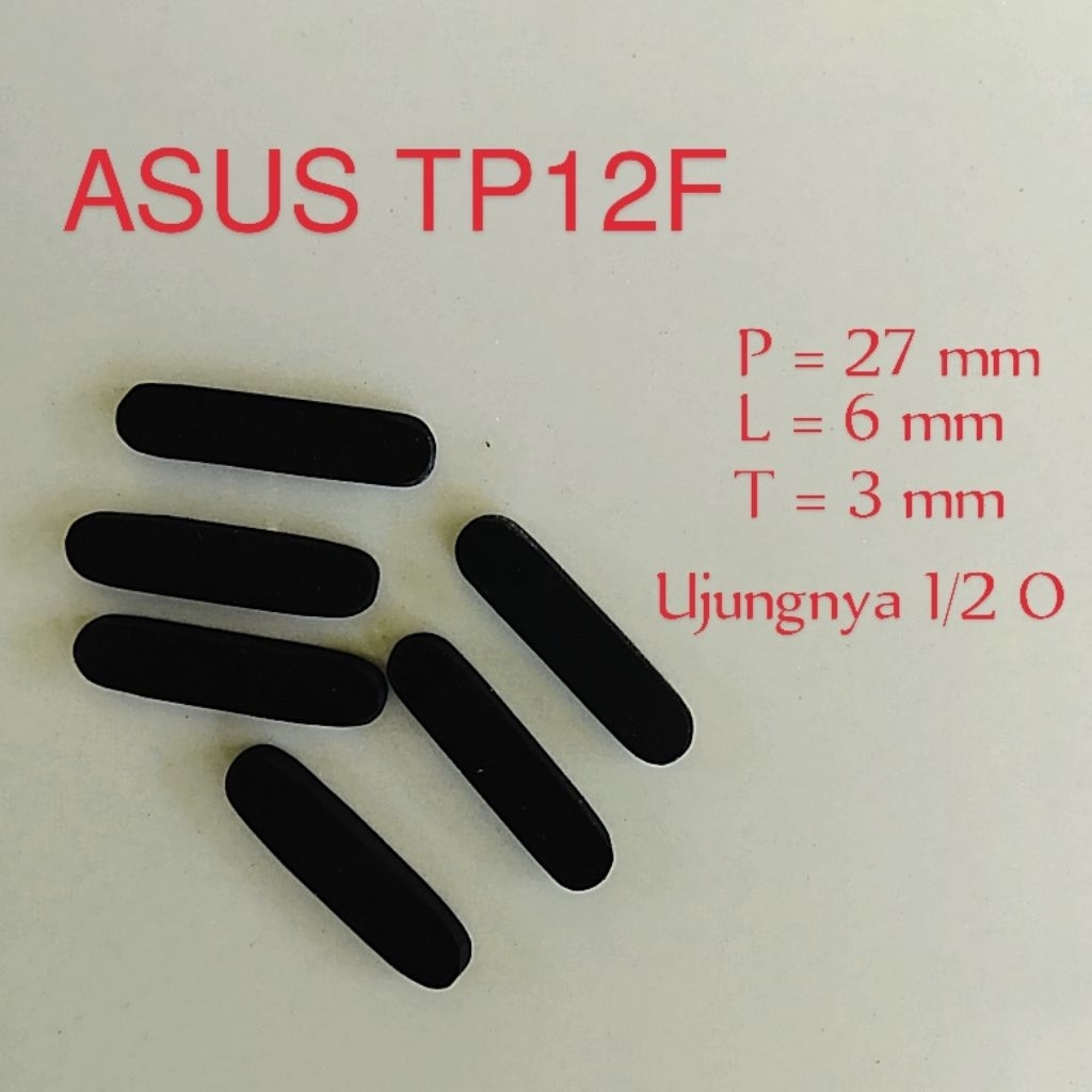 handmade DIY UNIVERSAL Karet Bantalan Kaki Laptop ASUS TP412F TP412