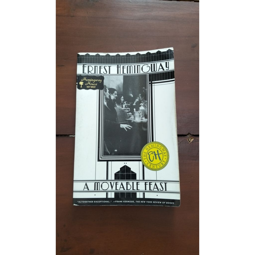 Buku Import Novel A Moveable Feast by Ernest Hemingway bahasa inggris