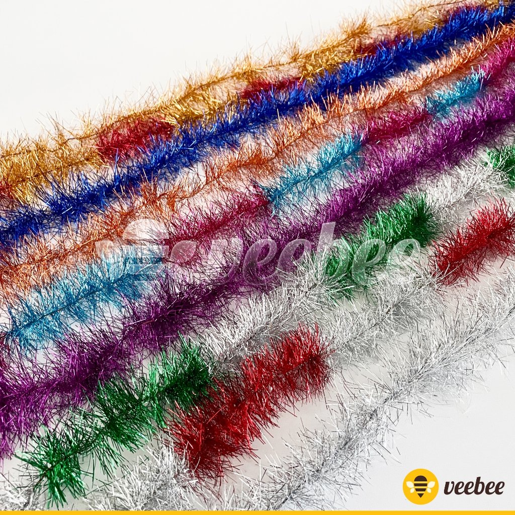 Tali Hias Belang Halus | SlInger | Tali Hias Pohon Natal | Dekorasi Natal | Hiasan Parcel