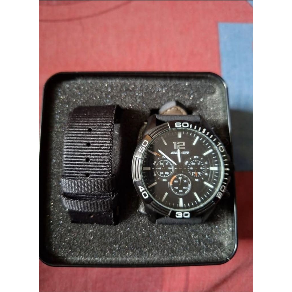 Jam eiger Odospeed Anachrono Original Kondisi second 99%