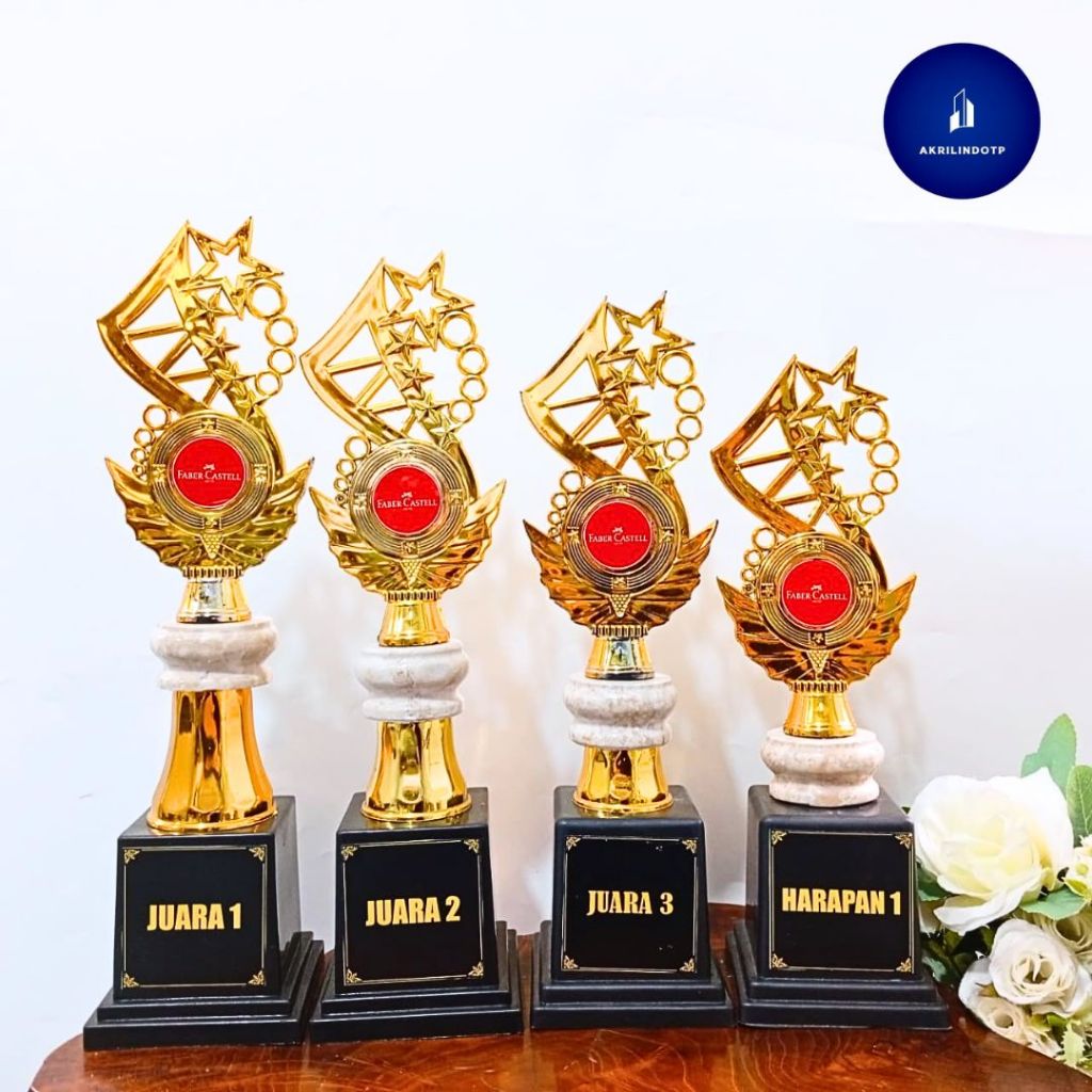 PIALA JUARA 1234 SET KOMBINASI MARMER