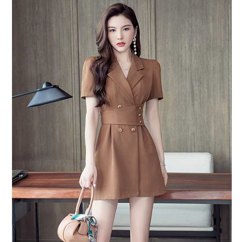 BLAZER WANITA | LONG BLAZER SOFT JEANS | BLAZER FIT BODY