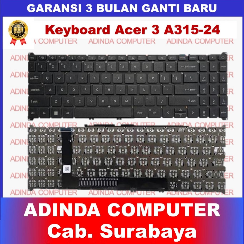 Keyboard Acer Aspire 3 A315-24 A315-24p A315-24PT A315-24T A315-59 A315-59UB A315-59G