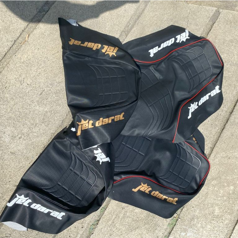 Cover  Sarung Kulit Jok Motor RX King Jet Darat - RX King Jet Darat