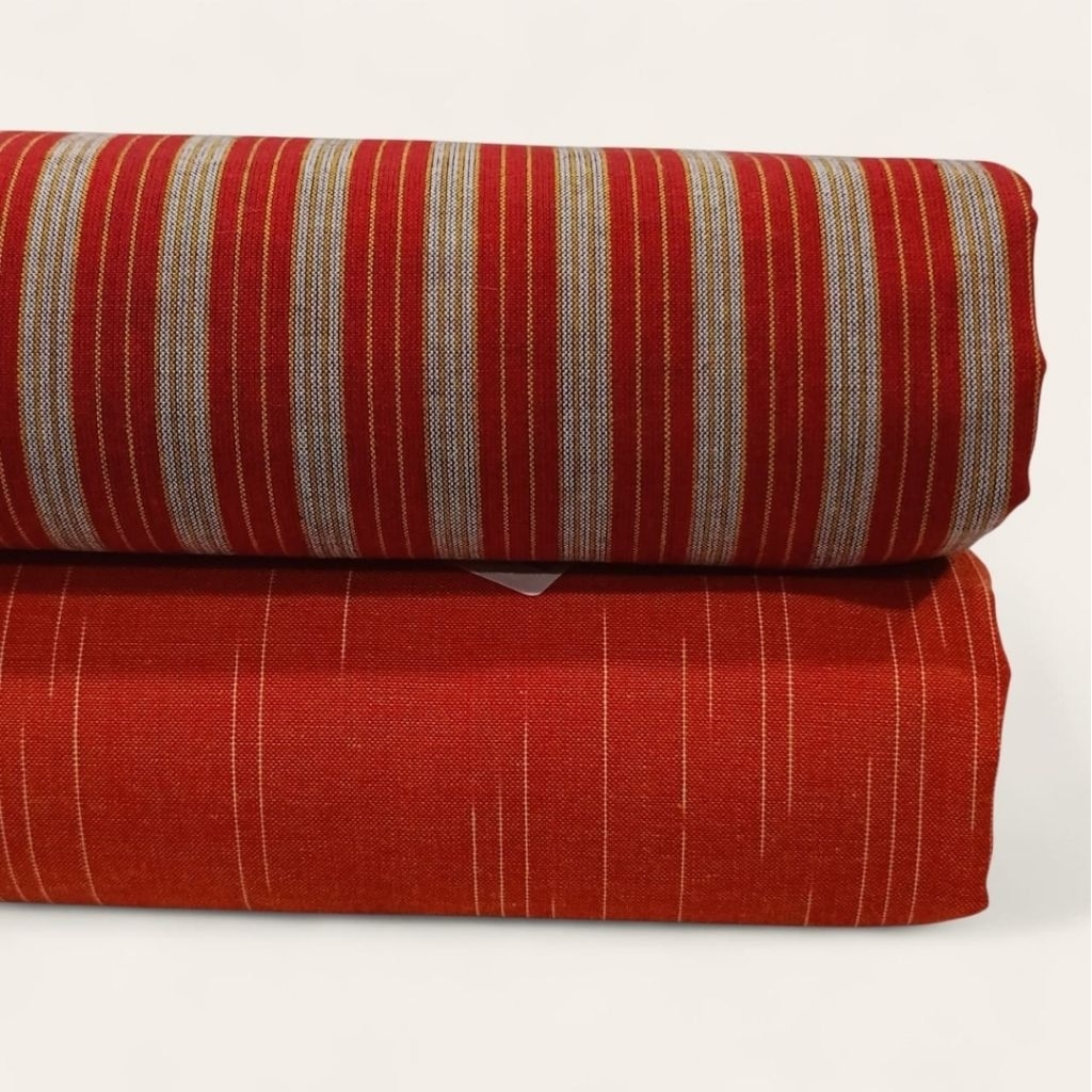 Kain Tenun Lurik Jogja Klaten Klasik Kuning