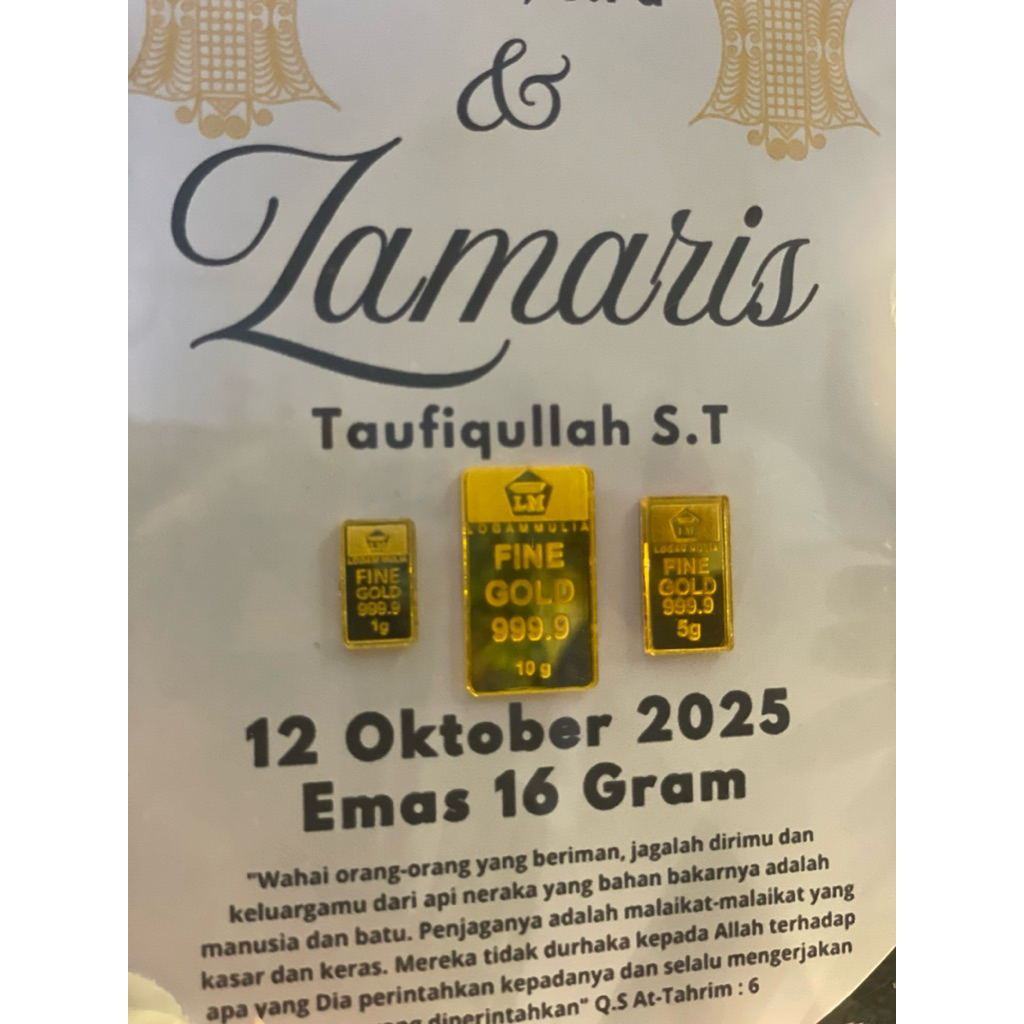 REPLIKA EMAS BATANGAN