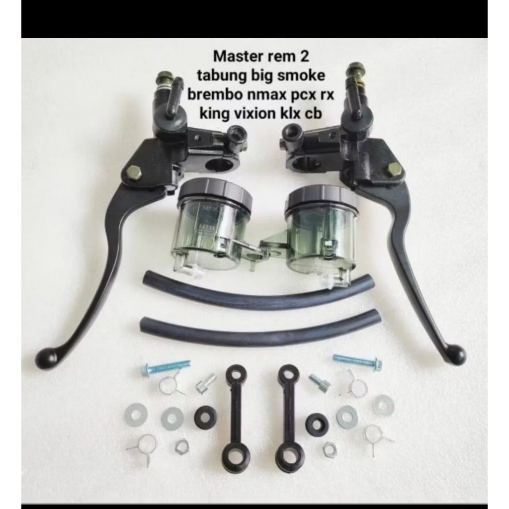 MASTER REM 2 TABUNG NMAX PERSET KANAN KIRI BOTOL JUMBO(BREMBO).