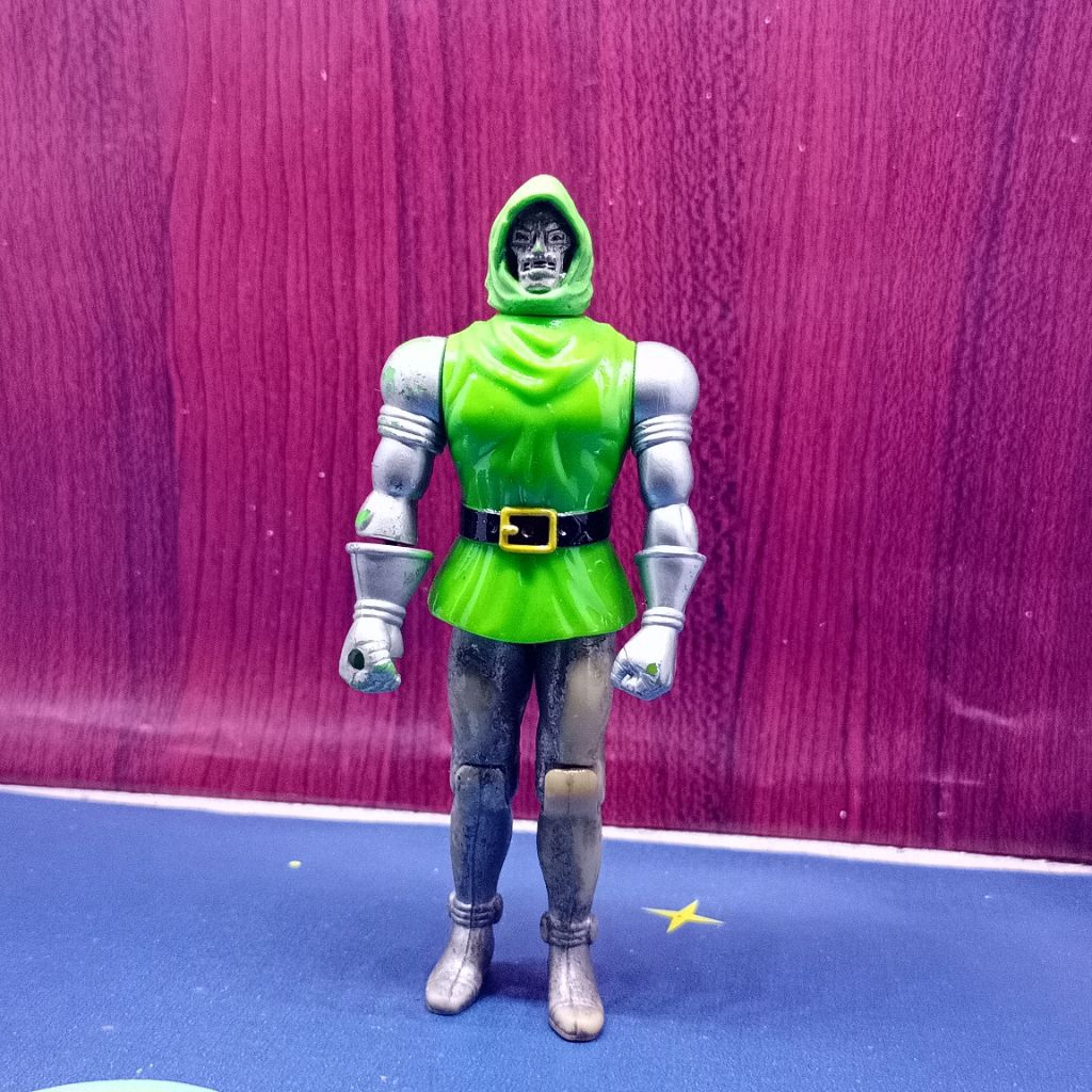 Action Figure Doctor Doom Marvel Secret Wars 1980 Vintage Jadul Rare Dr Doom Villain
