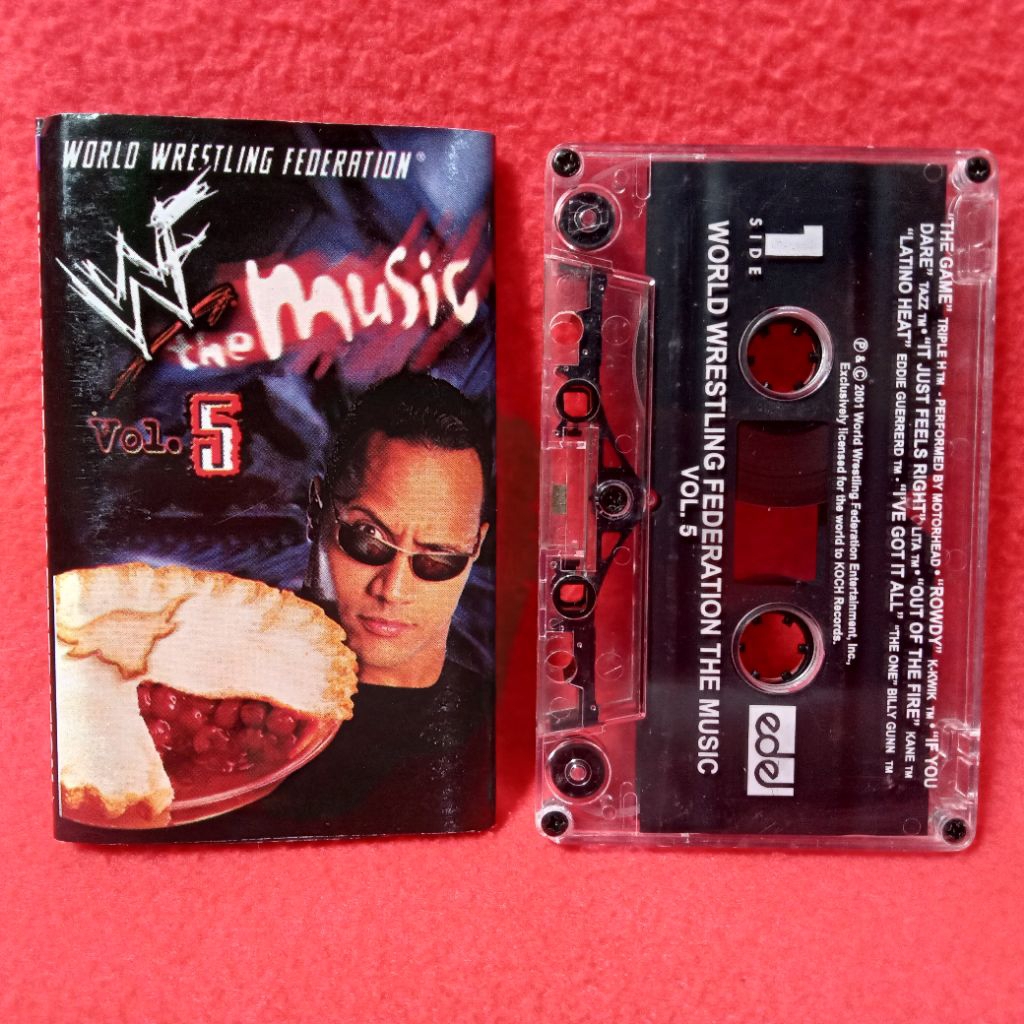 Kaset Pita World Wrestling Federation (WWF) The Music Vol. 5