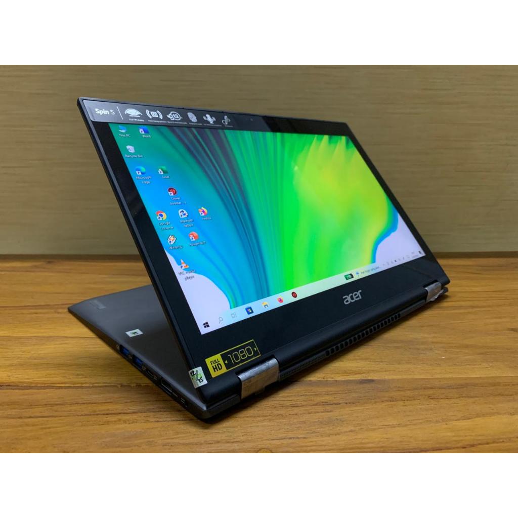 Acer Spin 5 SP513 2in1 Laptop Intel Core i5 8250U / Ram 8gb / SSD 256GB / Display 13,3" FHD / Touchs
