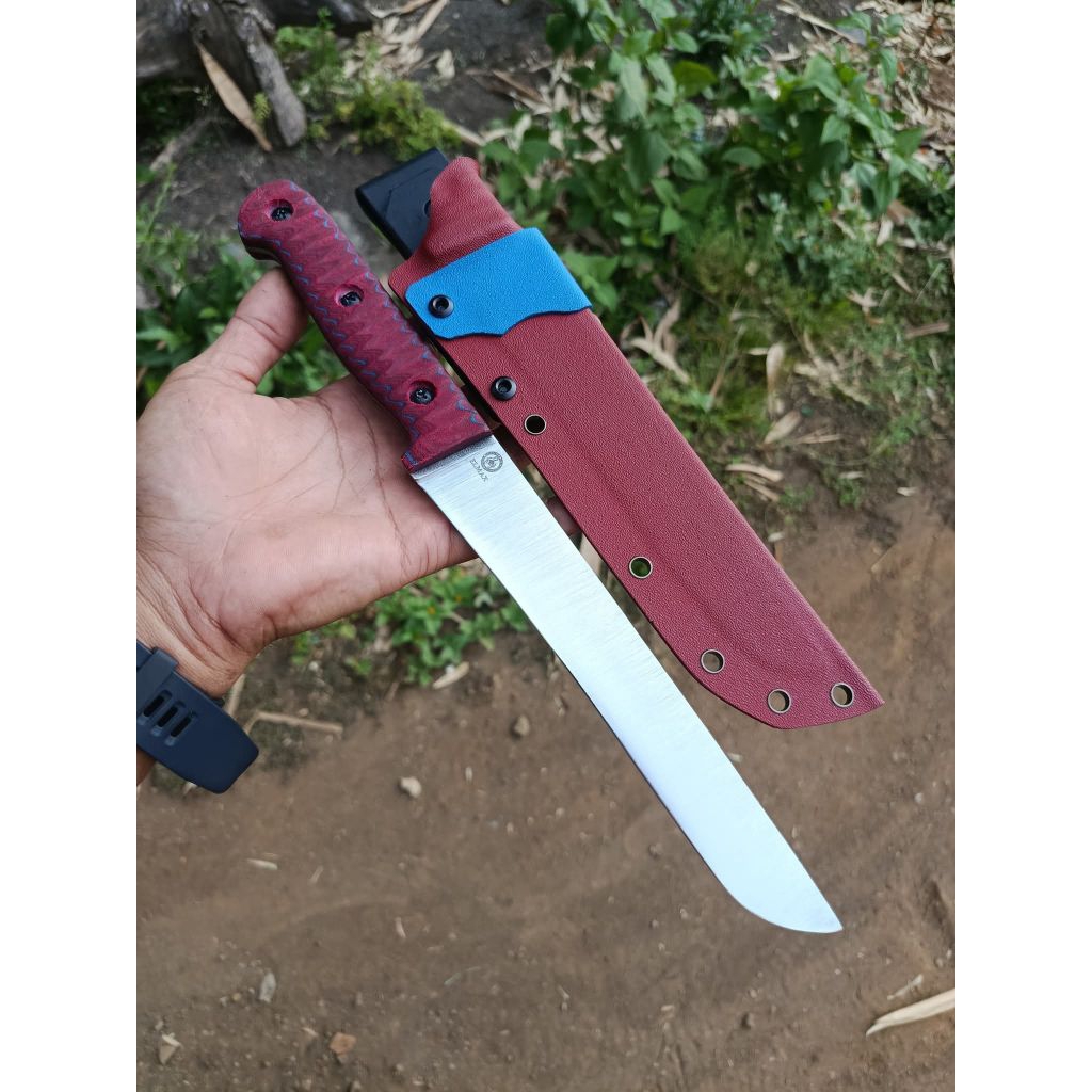 pisau daging sembelih slaughter knife knive seset qurban golsem elmax kydex micarta