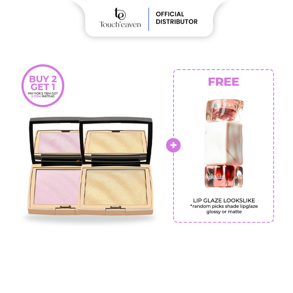 HOJO Highlighter Palette Bundle + Free Lip Glaze lookslike