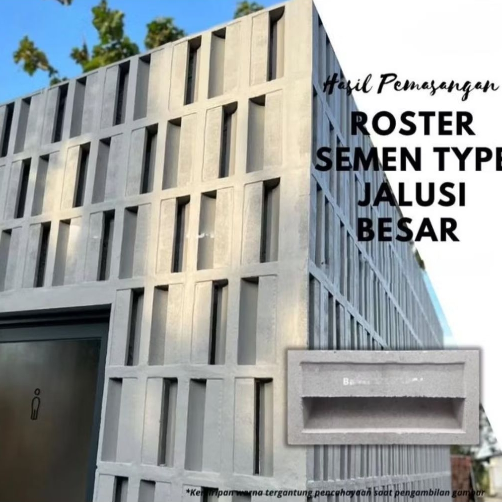 ROSTER JALUSI (19x39) roster beton minimalis, loster beton jalusi, loster beton minimalis, roster fa
