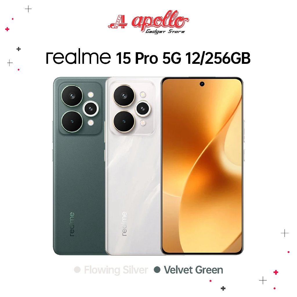 Realme 15 Pro 5G 12/256GB Garansi Resmi Indonesia