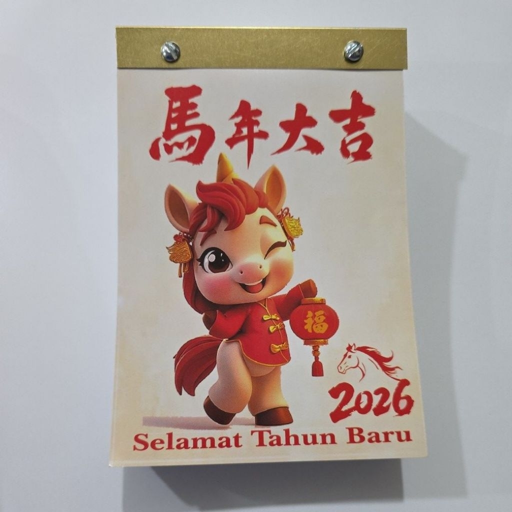 kalendar harian fengshui 2026
