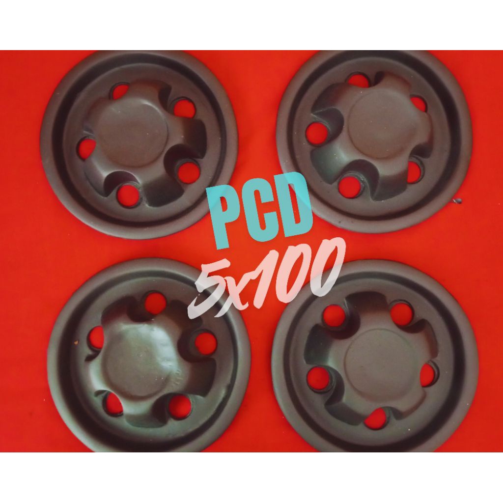 (1set isi 4PCS) Center dop VELG kaleng PCD 5x100  toyota FT, toyota GR,Celica,Veloz, Sienta, Prius, 