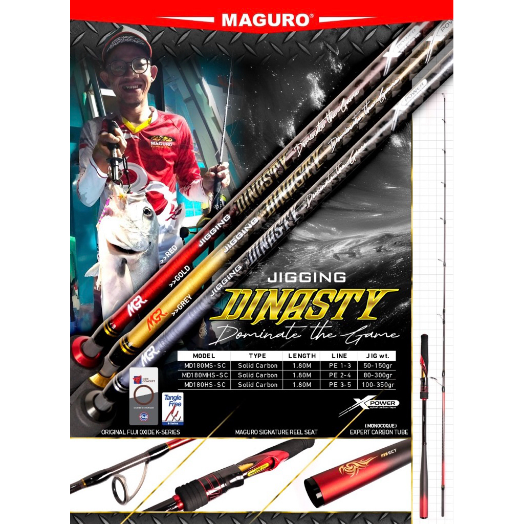 JORAN JIGGING SPINNING MAGURO DINASTY