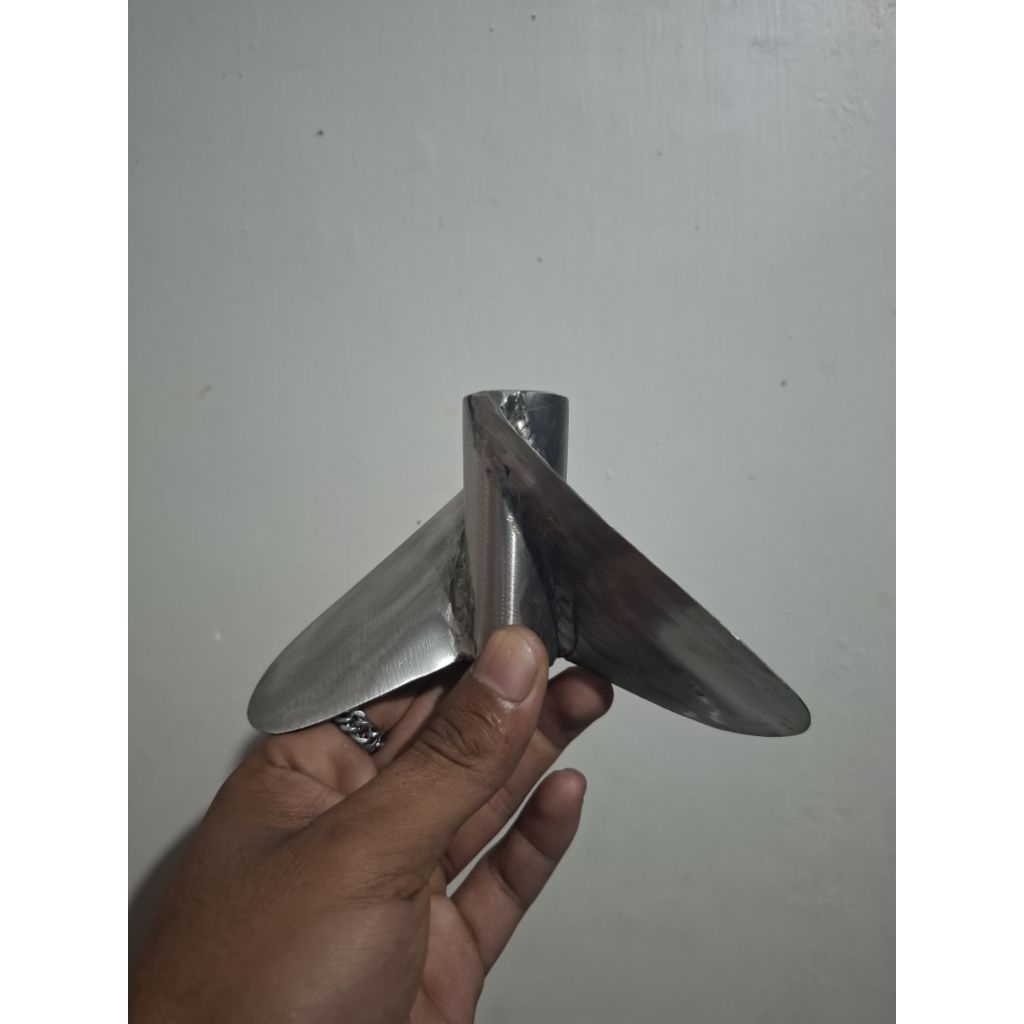 Kipas perahu/baling baling perahu balap ketinting thailand 5 / 6.5 pk asli stainles putaran cepat [1