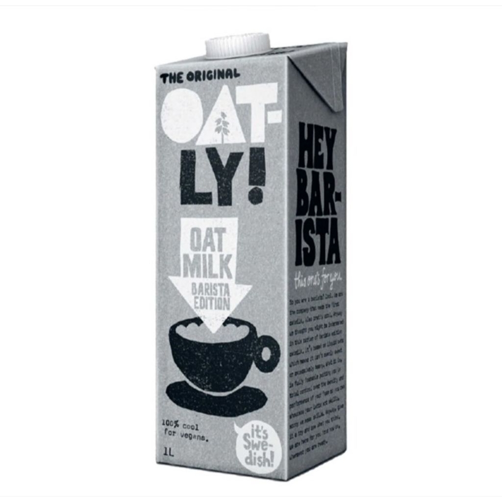 Oatly Susu Oat Cair Barista Kotak 1 L