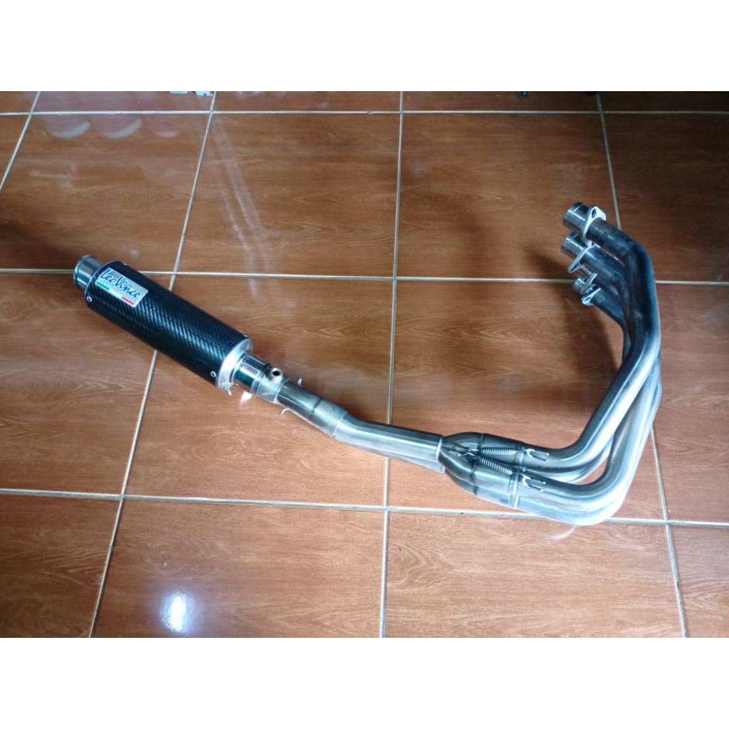 LeoVince GP Corsa Italia Fullsistem zx25r header ASP underbelly zx25r original