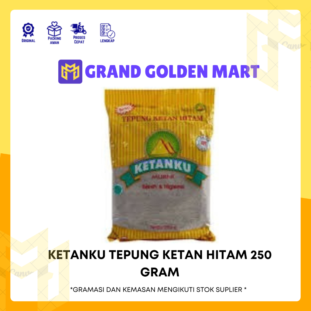 Ketanku Tepung Ketan Hitam Bubuk 250 Gram