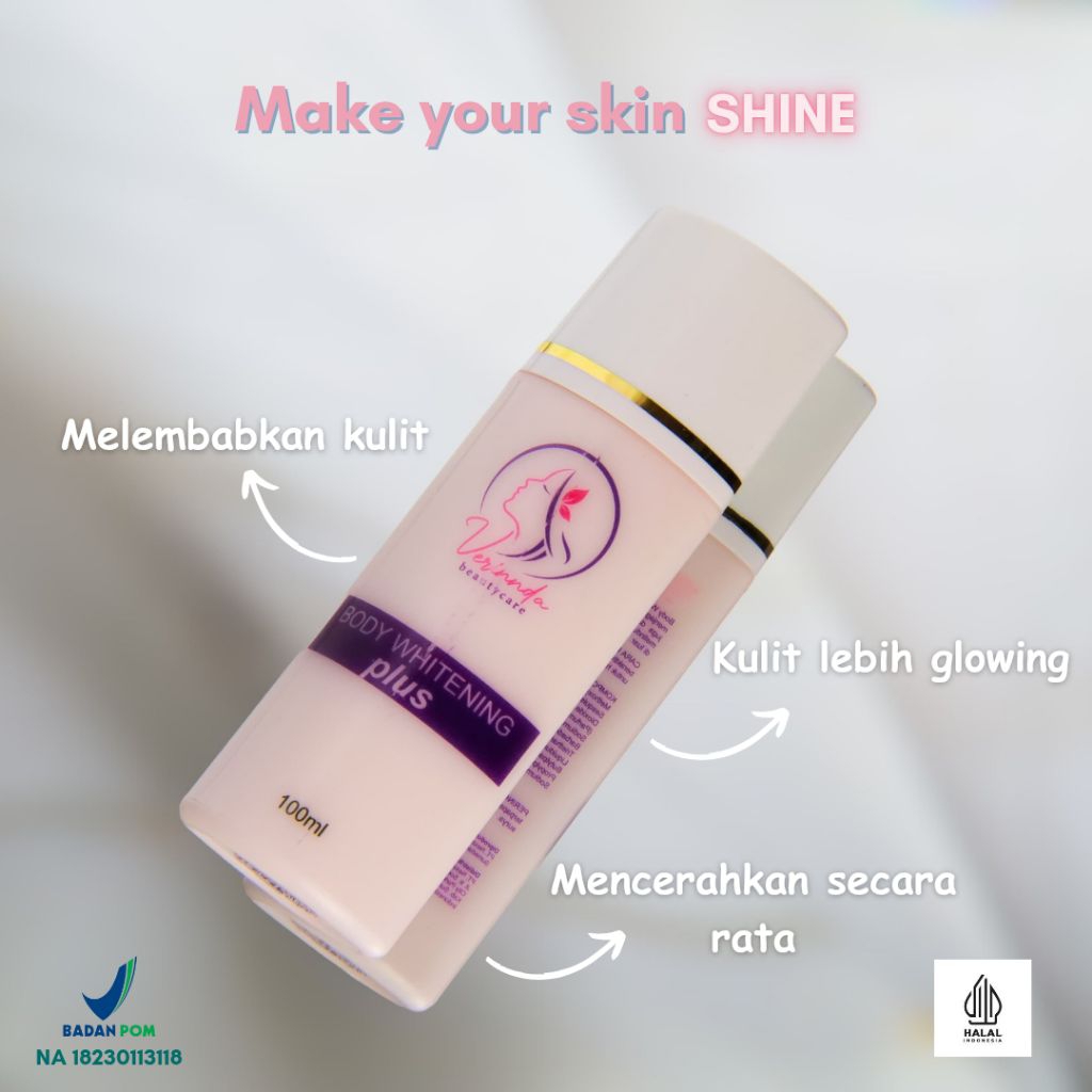 Body whitening pink BPOM dr.widya skincare
