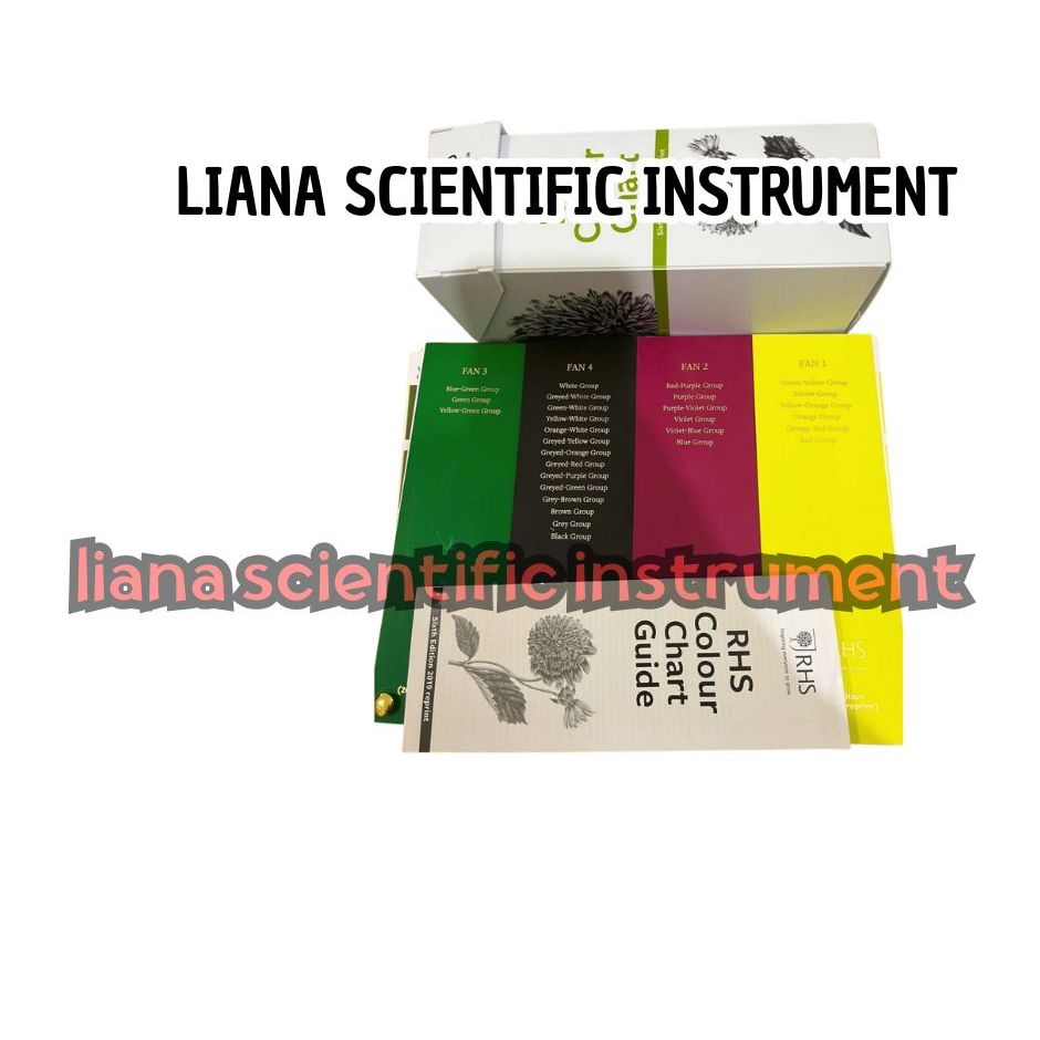 RHS Colour Chart Sixth Edition 2019 Reprint - Buku Bagan Warna Buah Bunga Sayuran