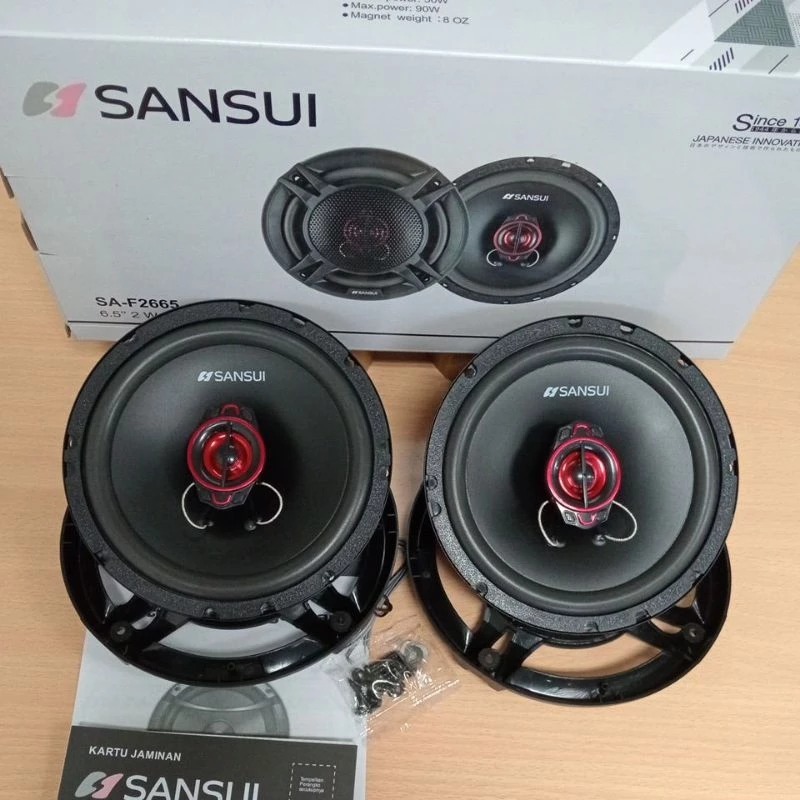 Speaker Coaxial Sansui SA-FA2665 / Speaker Sansui 2665 Murah