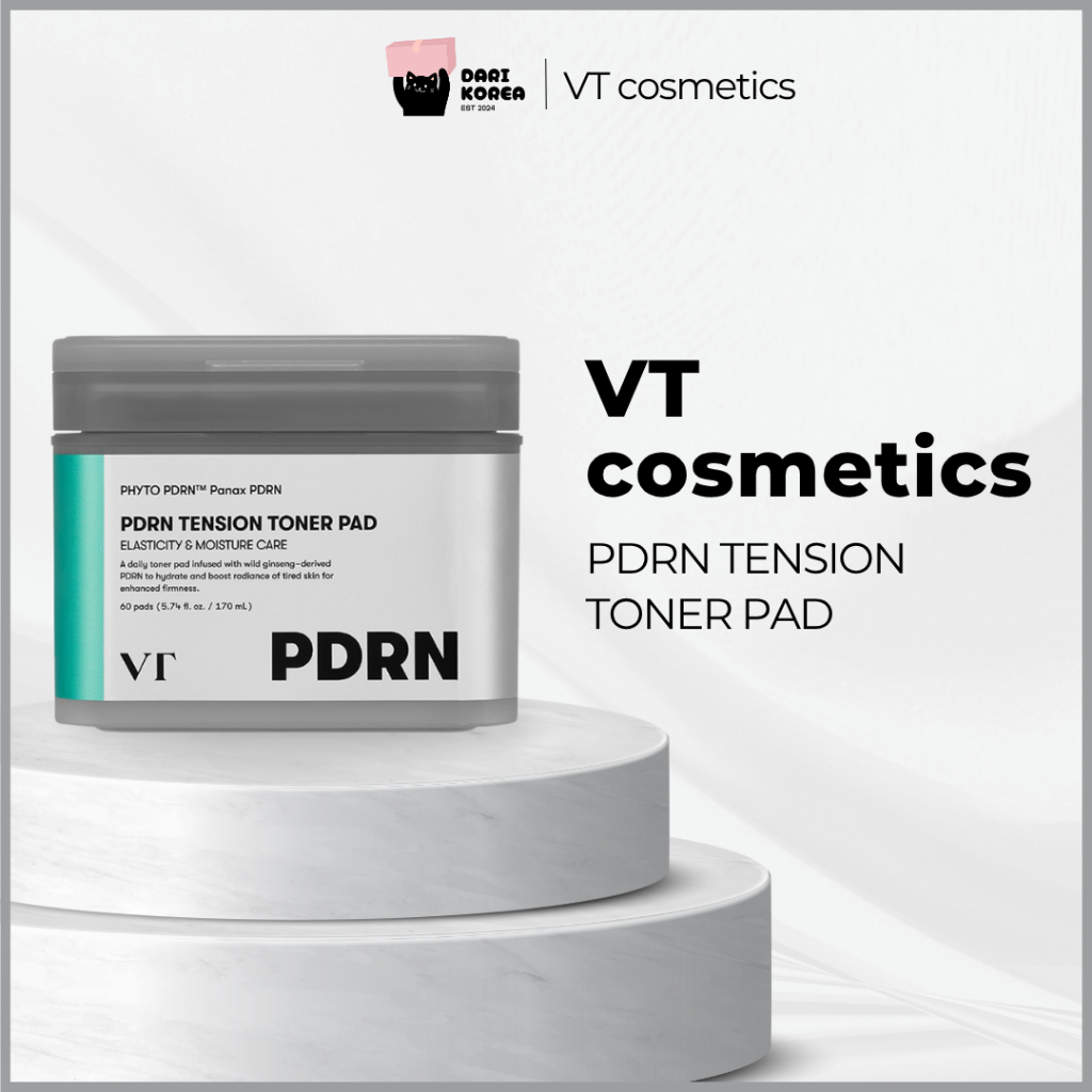 VT PDRN Tension Toner Pad (60 Sheets)