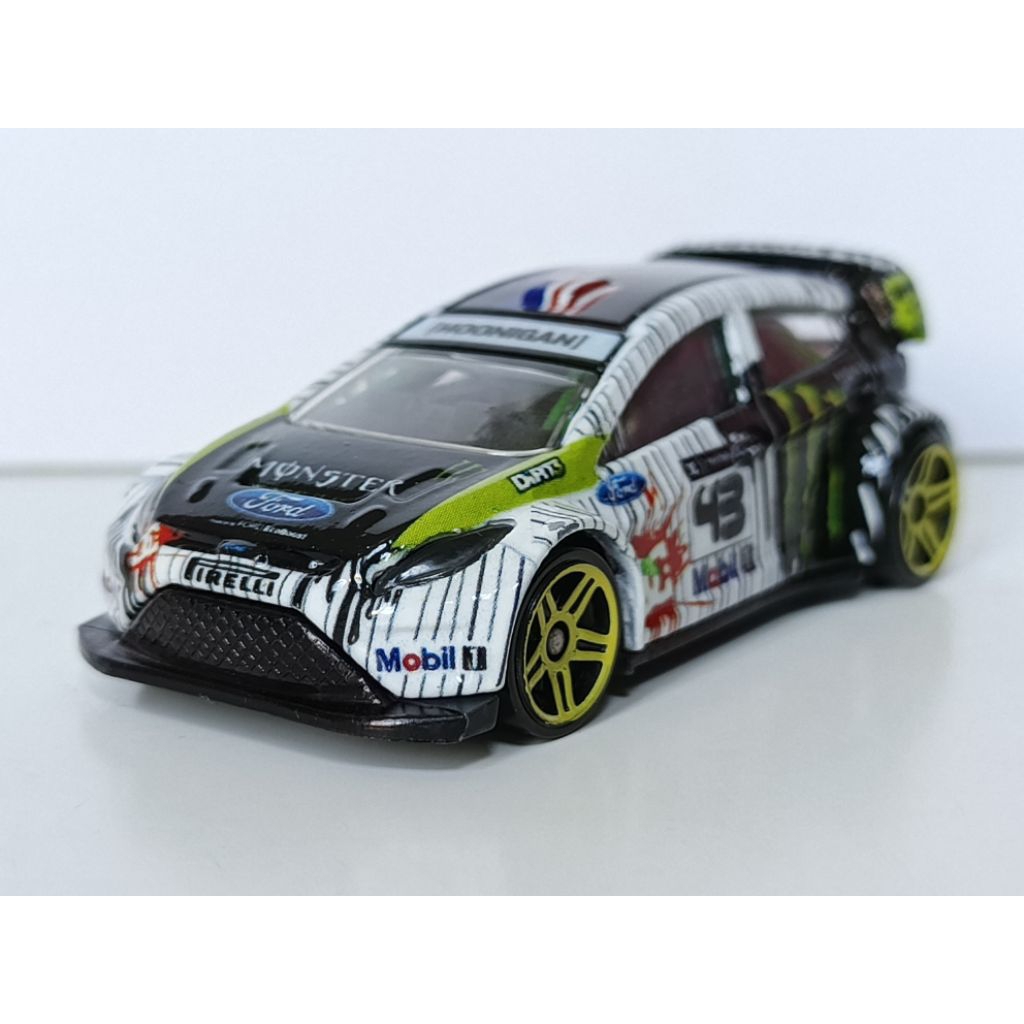 hotwheels ford fiesta custom ken block 2011