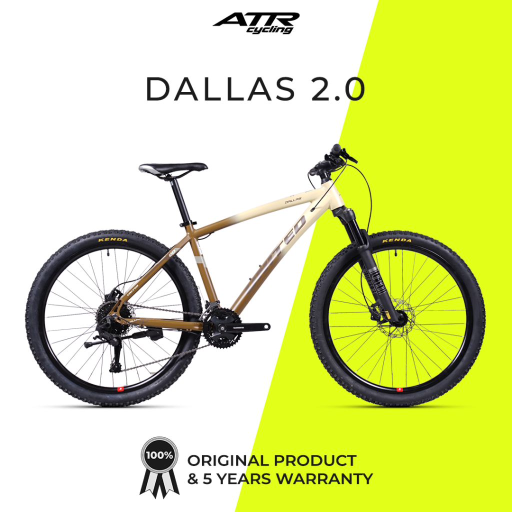 Sepeda Gunung MTB AL27,5-27 UNITED DALLAS 2.0 (24) CRMBW-BW