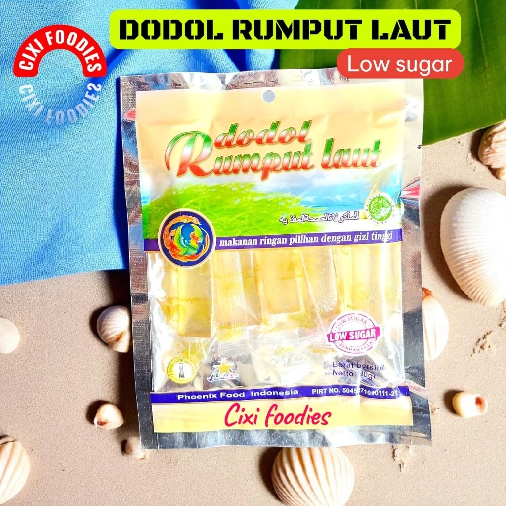 1 pack Dodol Rumput Laut Kota Lombok – Oleh-oleh Khas dengan Varian Rasa Unik Cemilan Rendah Gula Se
