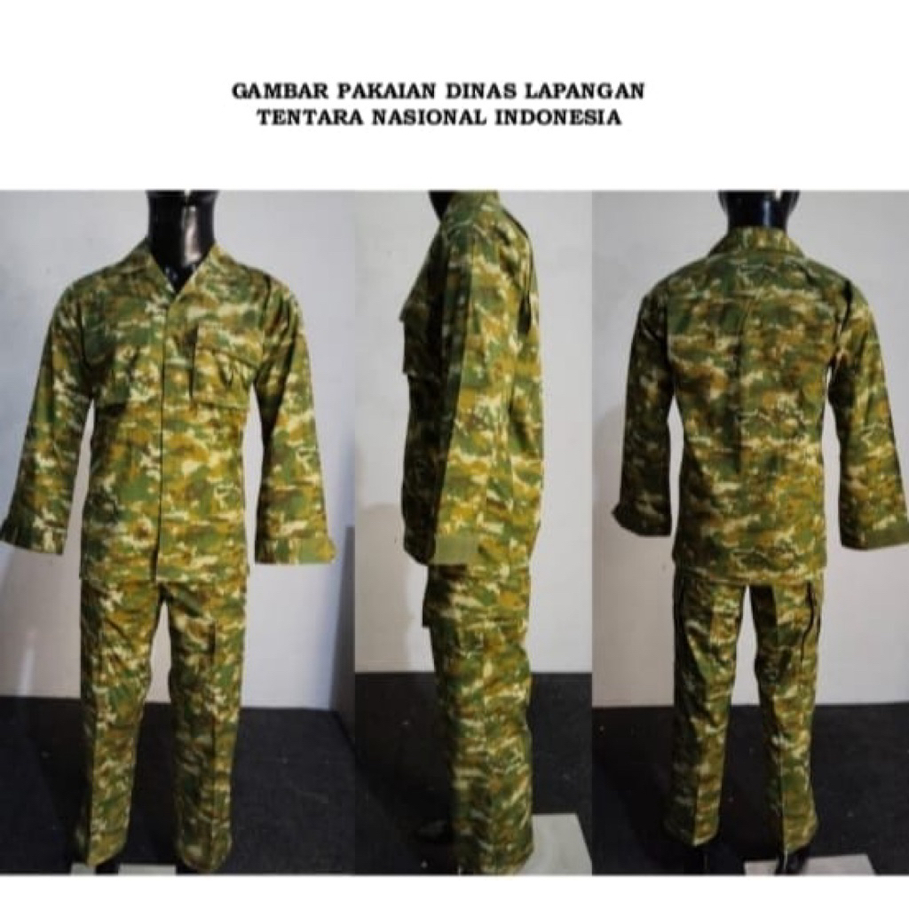 Baju PDL Kostrad / BAJU PDL TNI TERBARU jatah Kostrad
