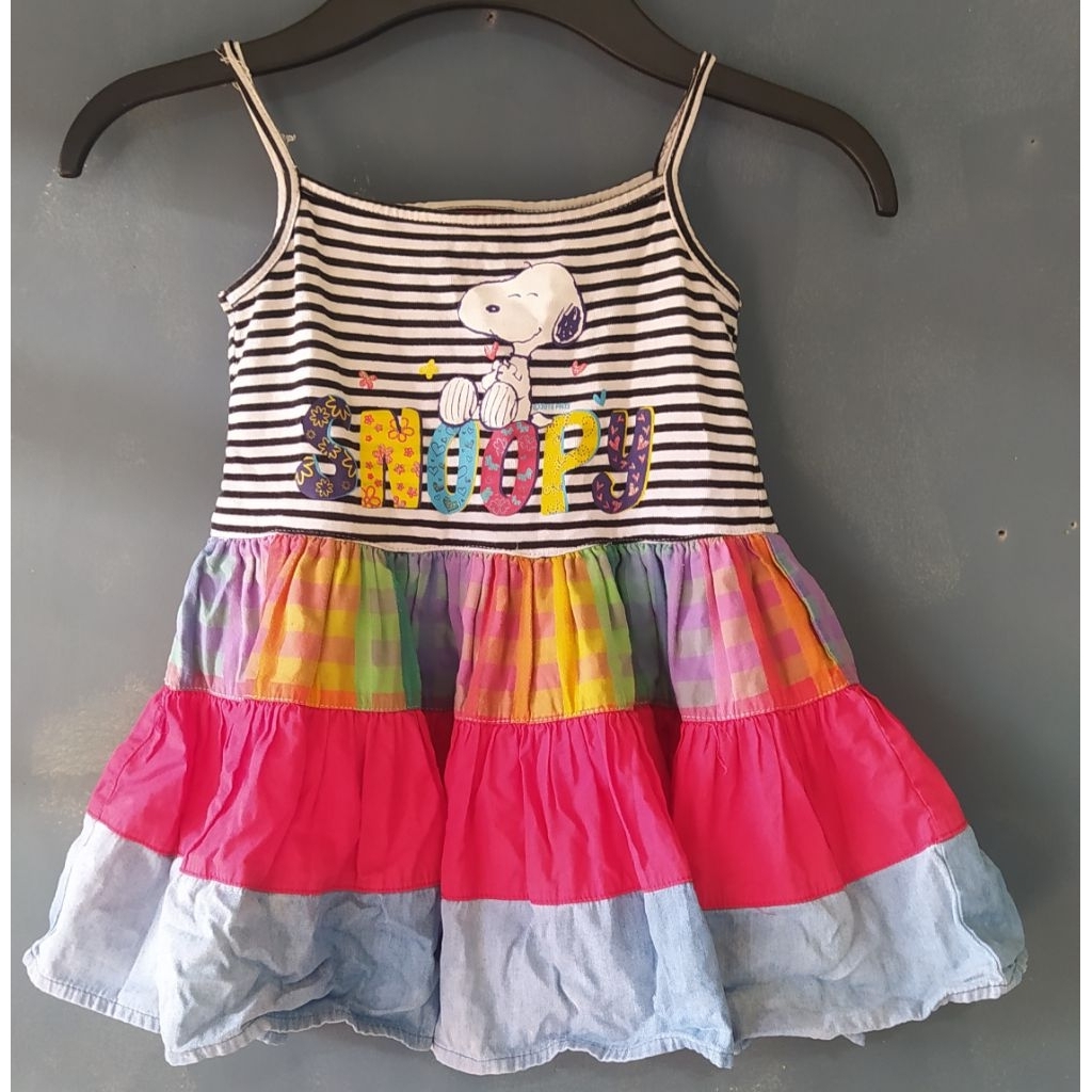 Dress Anak Snoopy