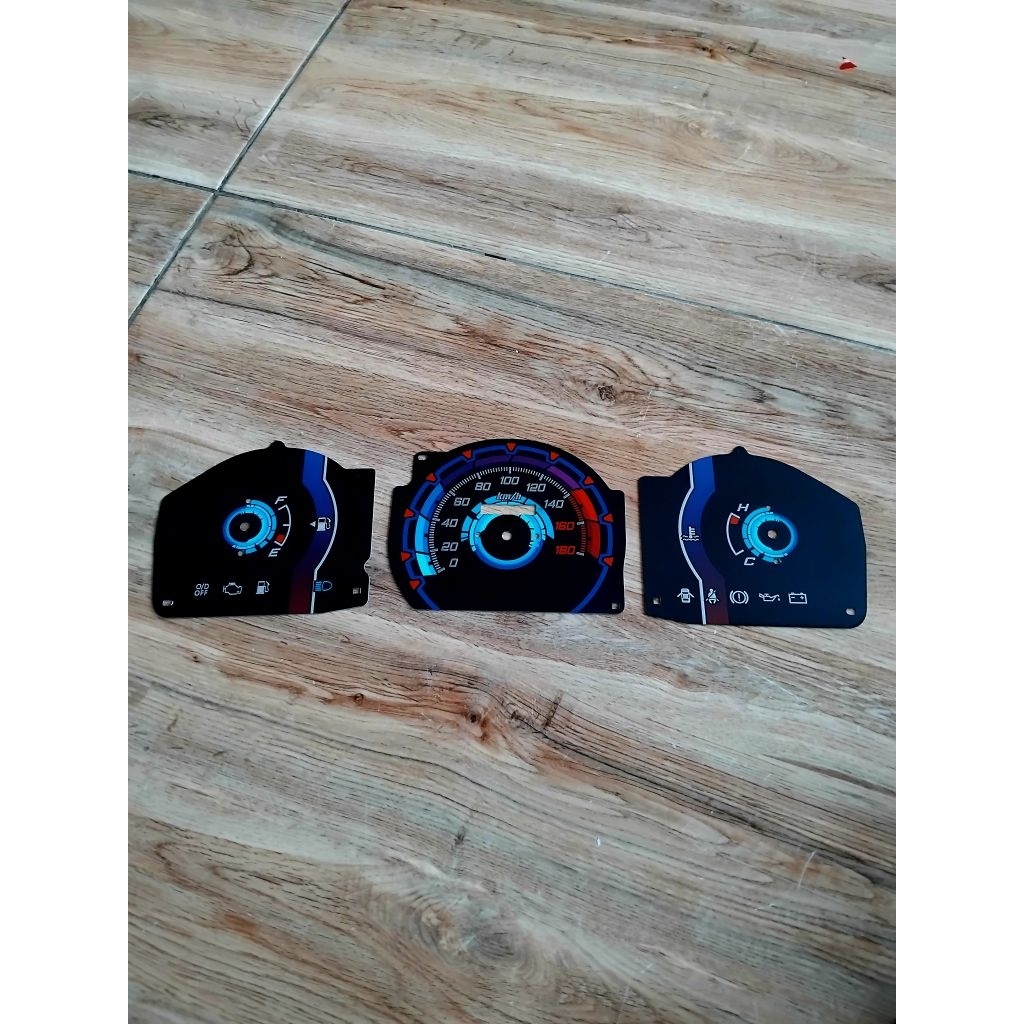 papan spidometer variasi mobil soluna XLI