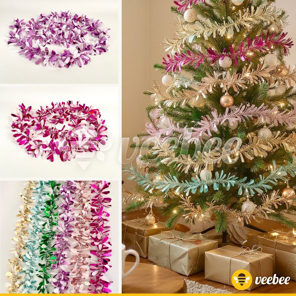 Tali Hias Slenger Lonjong | Slinger Hias Pohon Natal | Tali Hias Natal | Slenger Natal / Dekorasi Na