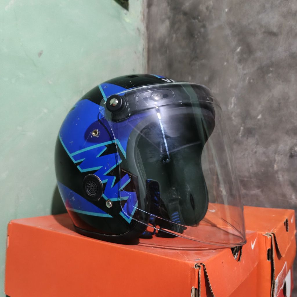 Helm Yamaha Jadul Lawasan RX-King Originalan Batok Kecil