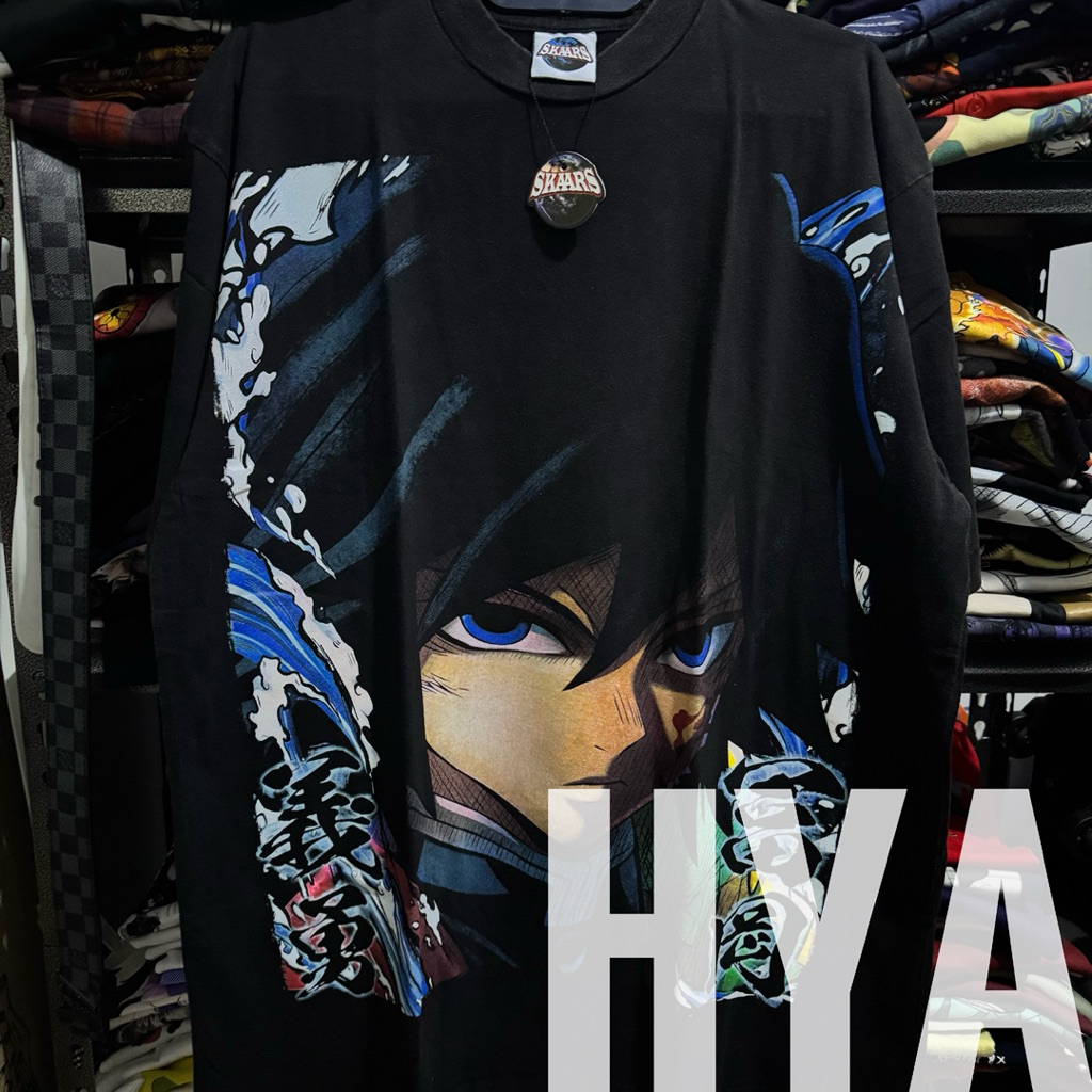 Giyu Tomioka Bootleg T-shirt / Kaos Demon Slayer Giyu Tomioka