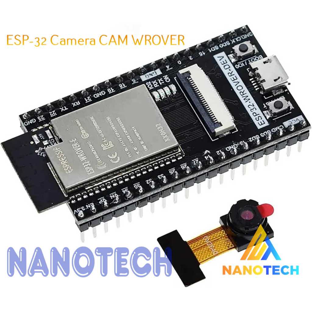 ESP32-WROVER-CAM ESP32 CAM OV2640 Camera / Kamera OV2640