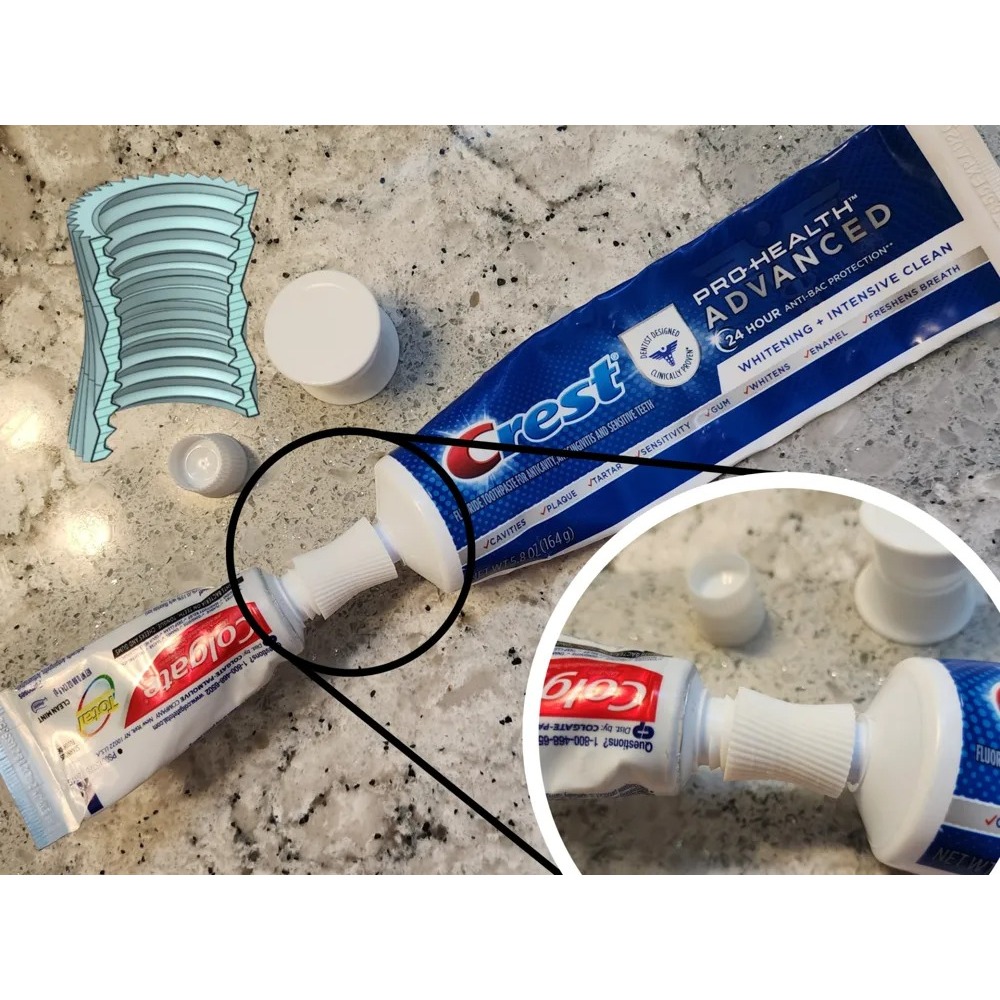 Toothpaste Transfer Tube Refiller - Alat Isi Ulang Pasta Gigi Ukuran Travel #NK#1#A1112