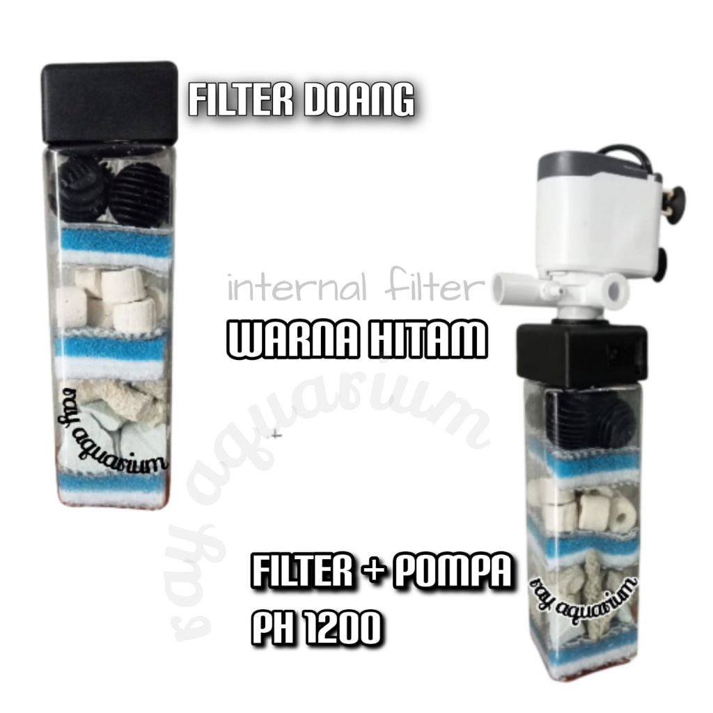internal filter susun HONEYCOMB busa 8D filter aquarium
