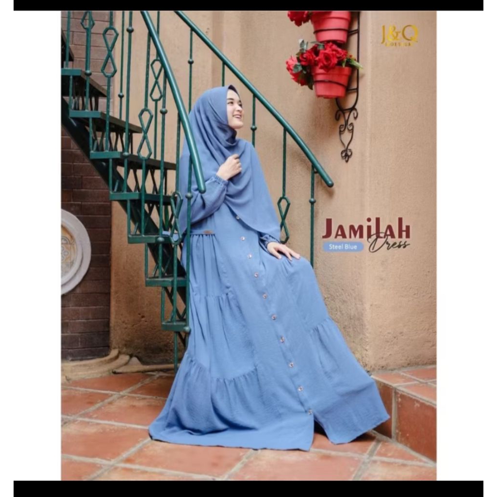 preloved Jamilah dress by j&q moslem like new