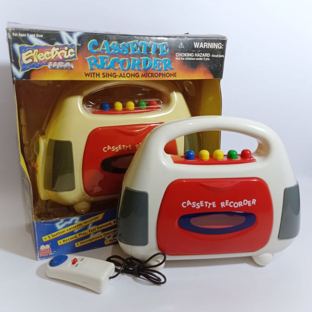 Pemutar Kaset Portable Sing A-Long Kids Cassette Recorder Not My First Sony