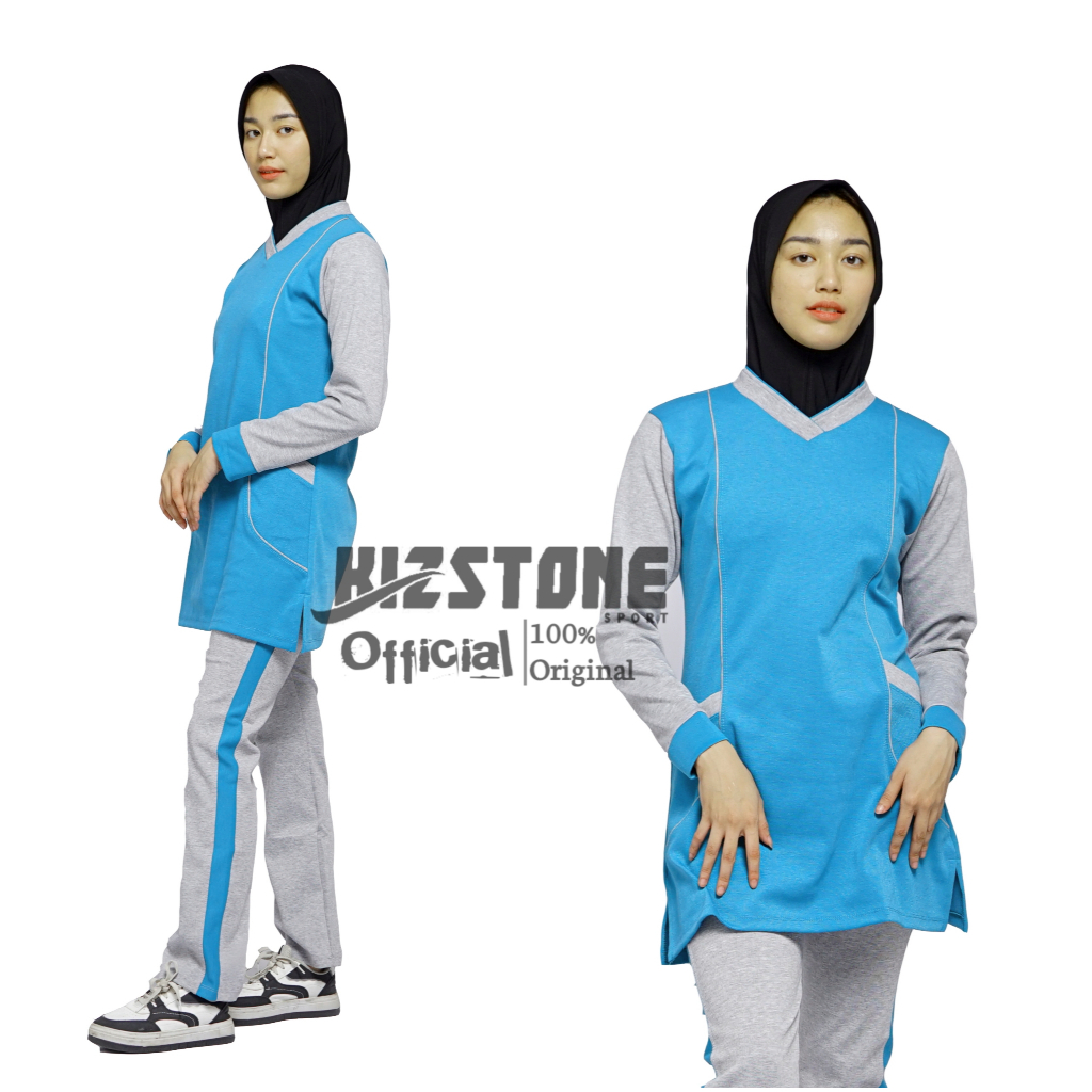 Baju Olahraga syar'i //Senam Muslimah //Setelan Senam