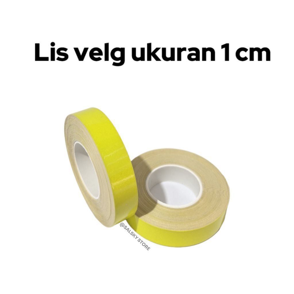 Lis velg motor - Lis velg 1 cm stiker motor mobil - Stiker Lis roll velg Reflektive -Sticker lis vel