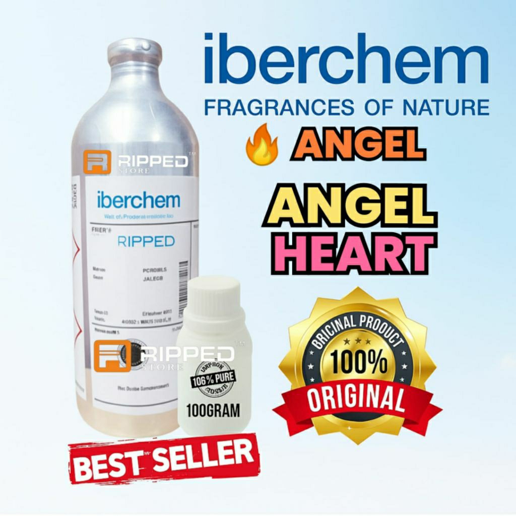 100ml Bibit Parfum Murni Angel Inspired Angel Heart Original Iberchem