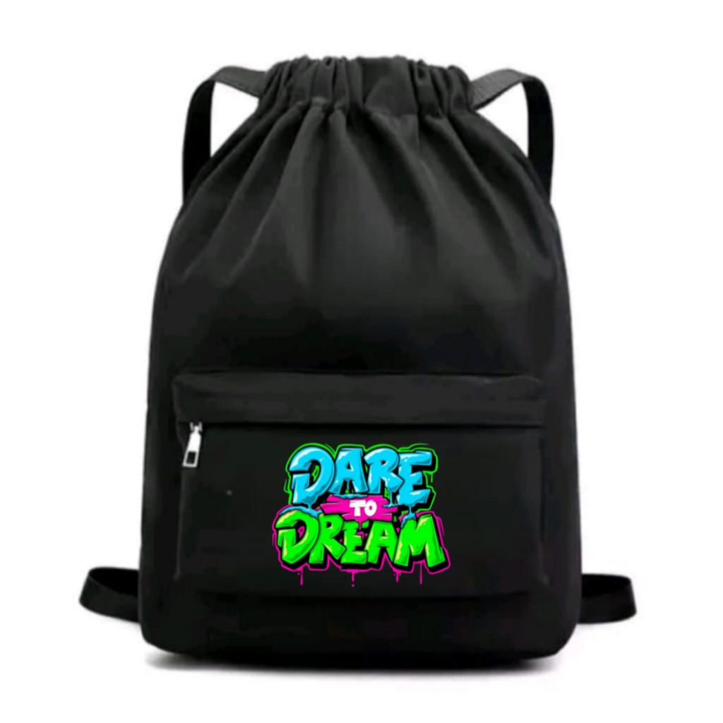 Tas Serut Pria Tas Serut Wanita Tas Ransel Stringbag Tas Serut  Motif