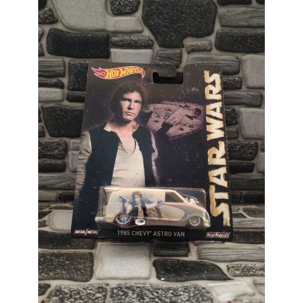 Hot Wheels 1985 Chevy Astro Van Starwars - Premium Card