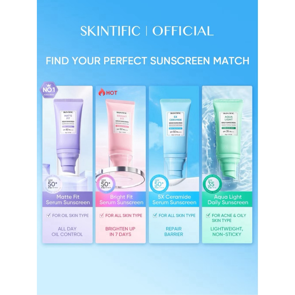 SKINTIFIC SUNSCREEN