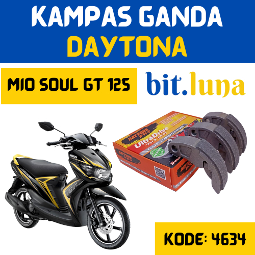 Kampas Ganda Soul Gt 125 Daytona Original 4631